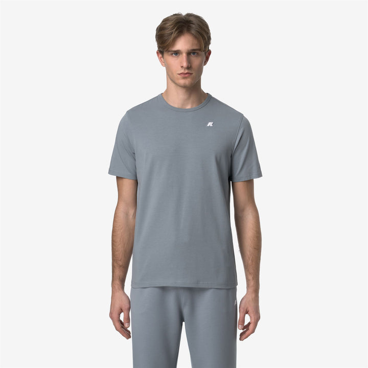 ADAME LIGHT STRETCH JERSEY - T-ShirtsTop - T-Shirt - MAN - GREY MD