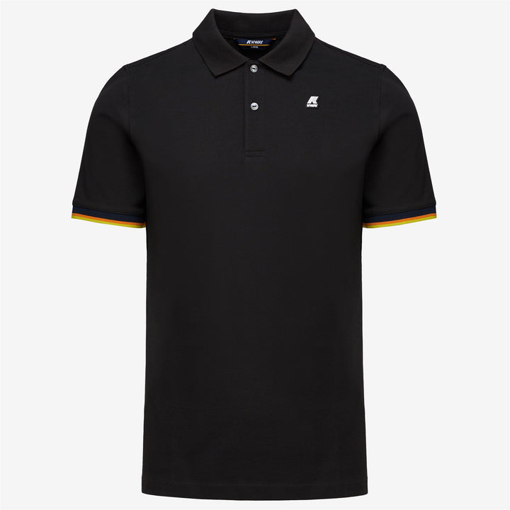 VINCENT - Polo Shirts - Polo - MAN - BLACK PURE