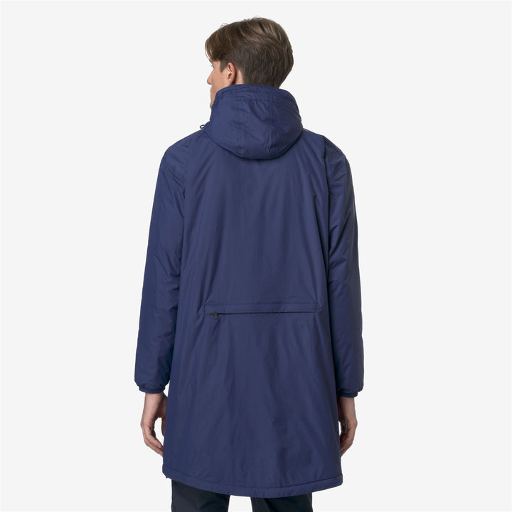 LE VRAI 4.0 EIFFEL EAST WARM - Jackets - 3/4 LENGTH - UNISEX - BLUE DEEP COBALT