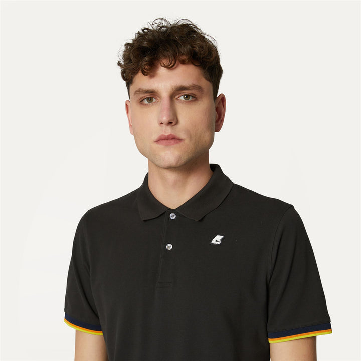 VINCENT - Polo Shirts - Polo - MAN - BLACK PURE