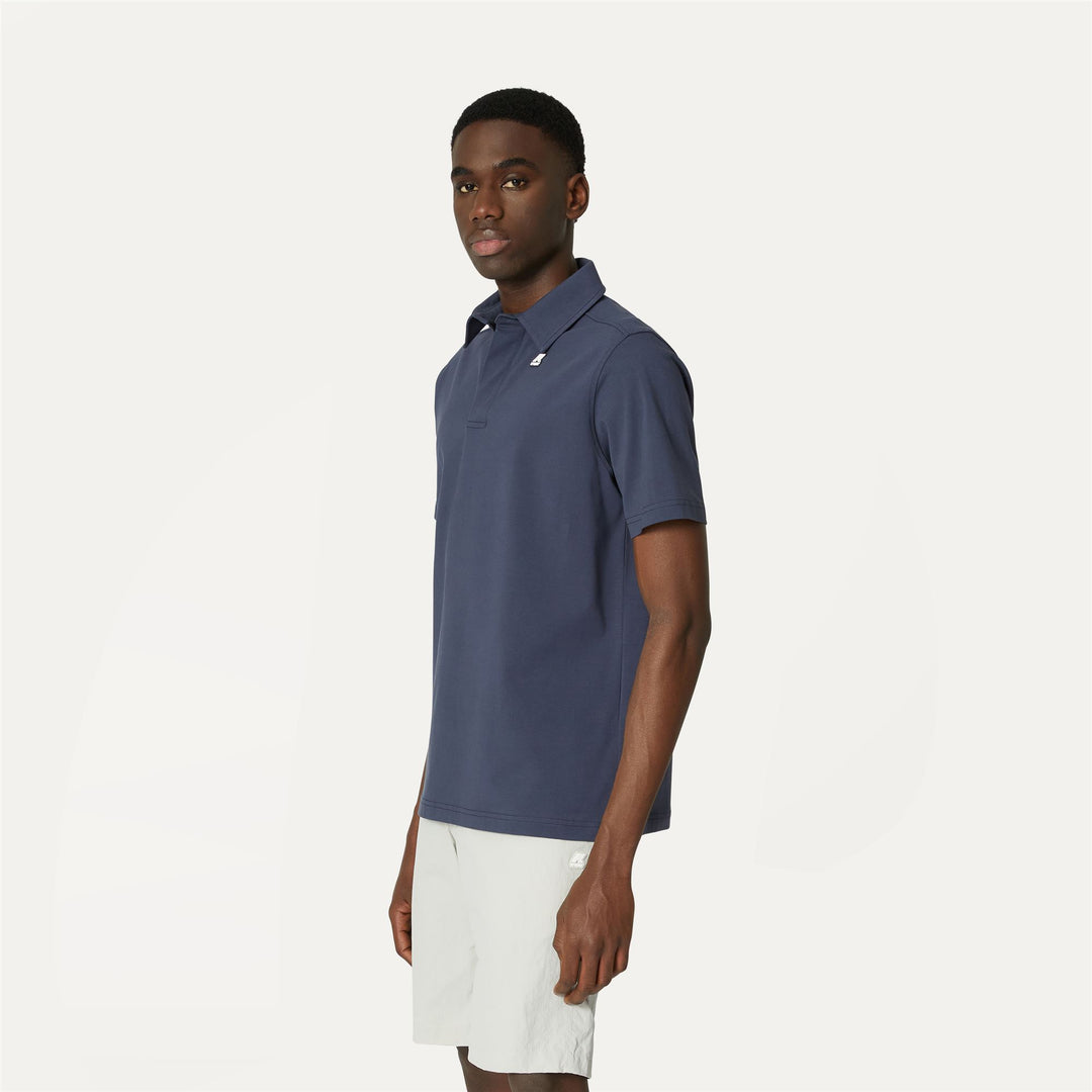 VINCELLE - Polo Shirts - Polo - MAN - BLUE DEPTH