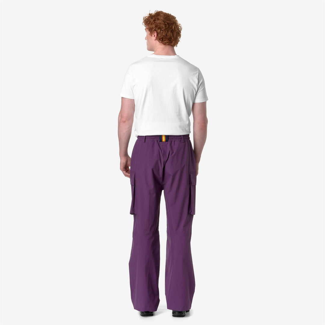 ED-SHELL 2.1 AMIABLE DIEMME - Pants - Sport Trousers - UNISEX - VIOLET PURPLE