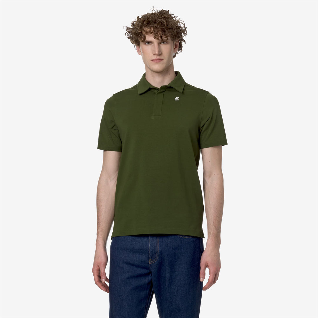 VINCELLE - Polo Shirts - Polo - MAN - GREEN CYPRESS