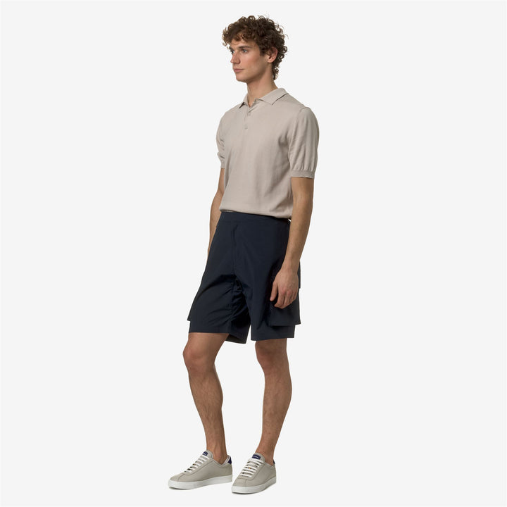 BASTYEL - Shorts - Cargo - MAN - BLUE DEPTH