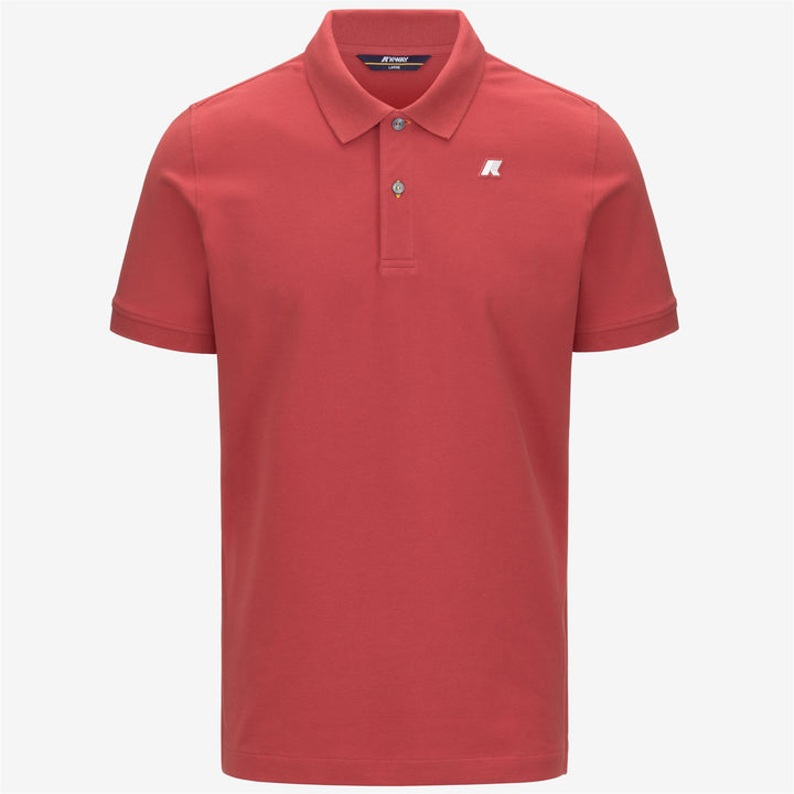 VINNIE PIQUE - Polo Shirts - Polo - MAN - RED JASPER