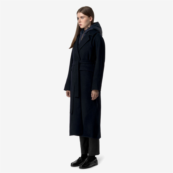 JORANCE WOOLMARK - Jackets - Long - WOMAN - BLUE DEPTH