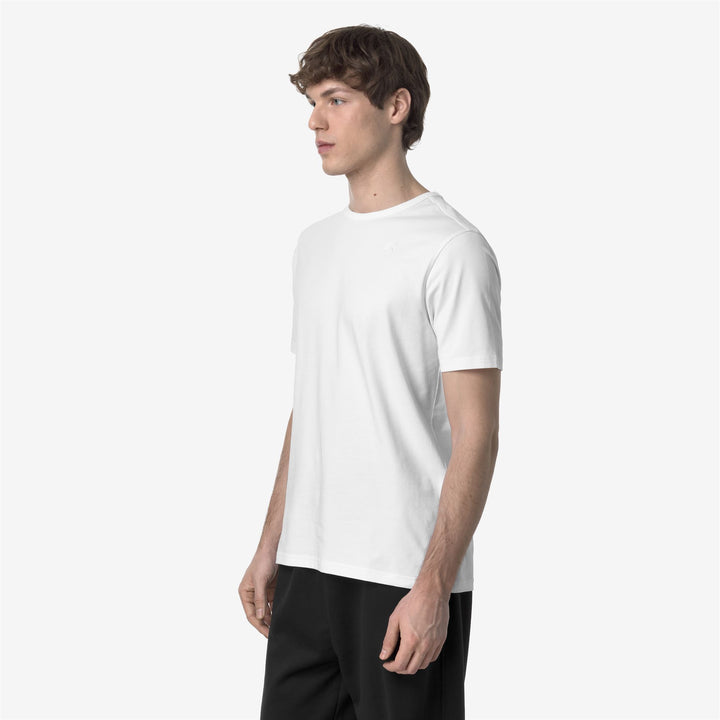 ADAME LIGHT STRETCH JERSEY - T-ShirtsTop - T-Shirt - MAN - WHITE