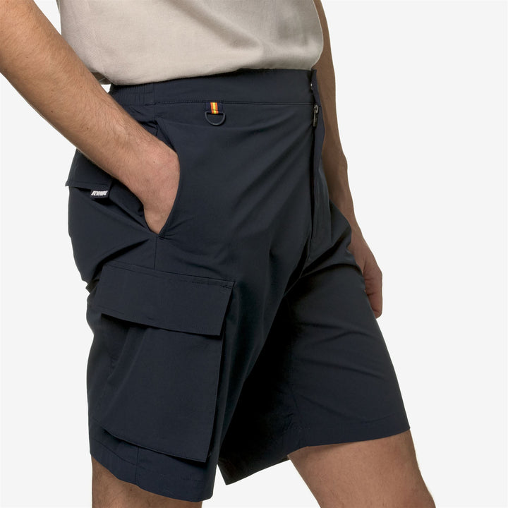 BASTYEL - Shorts - Cargo - MAN - BLUE DEPTH