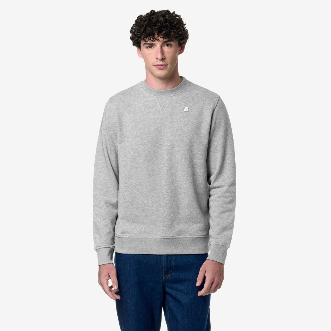 BAPTISTE - Fleece - Jumper - MAN - GREY MEL