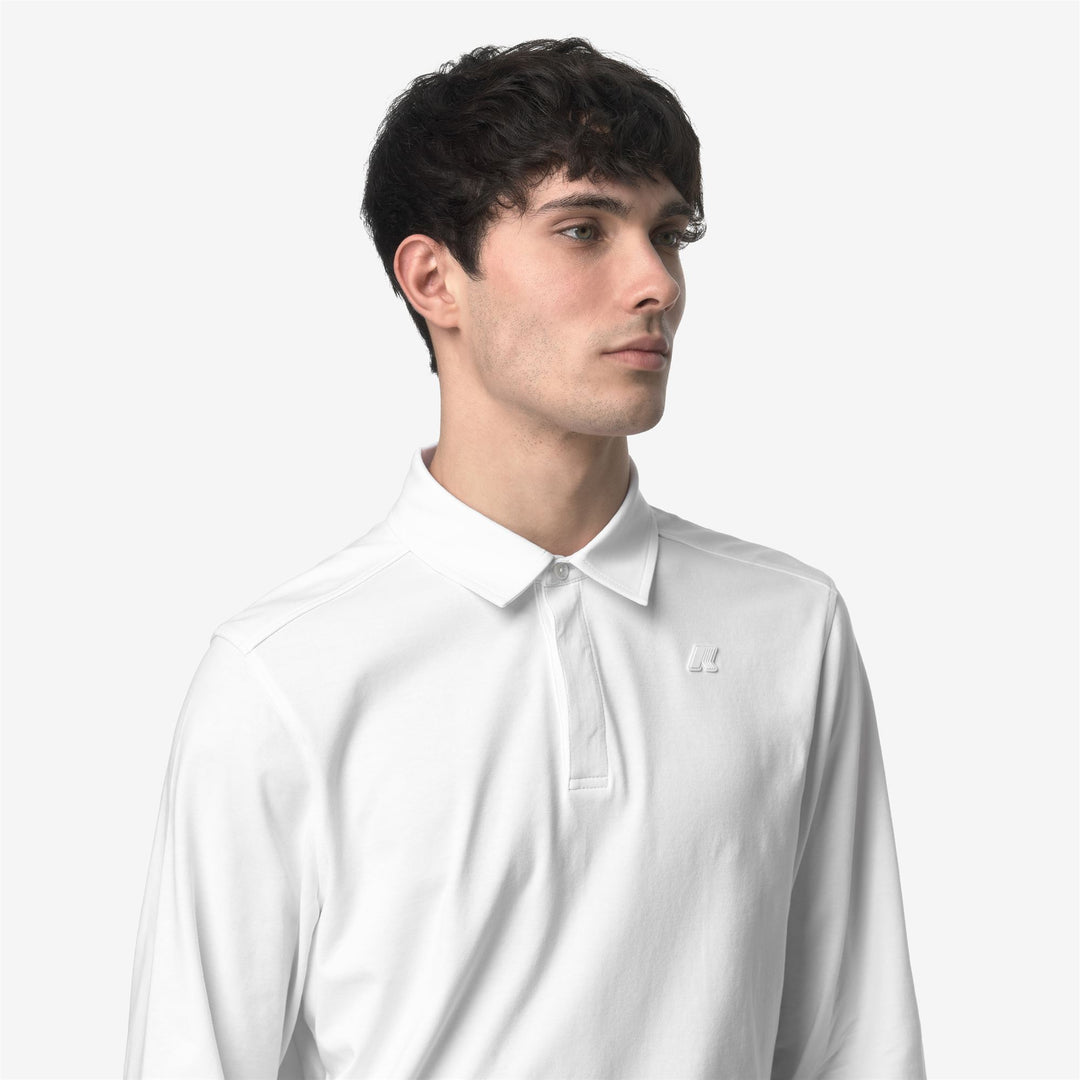 TIBERE LIGHT STRETCH JERSEY - Polo Shirts - Polo - MAN - WHITE