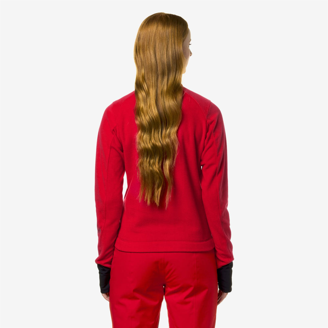 CEILLAC POLAR - Fleece - Pull  Over - WOMAN - RED