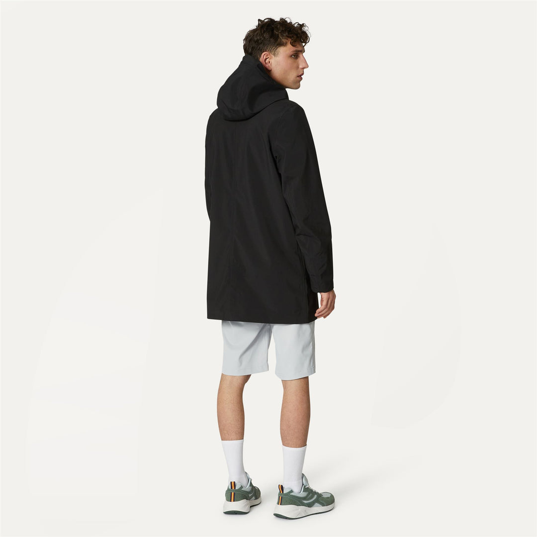Tommy Bonded Jersey - Jackets - 3/4 LENGTH - MAN - BLACK PURE