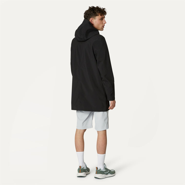 Tommy Bonded Jersey - Jackets - 3/4 LENGTH - MAN - BLACK PURE