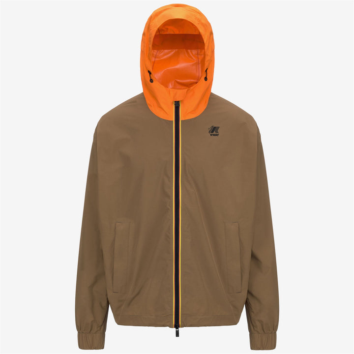 MILE 2.1 AMIABLE DIEMME - Jackets - Short - UNISEX - BROWN CORDA-ORANGE