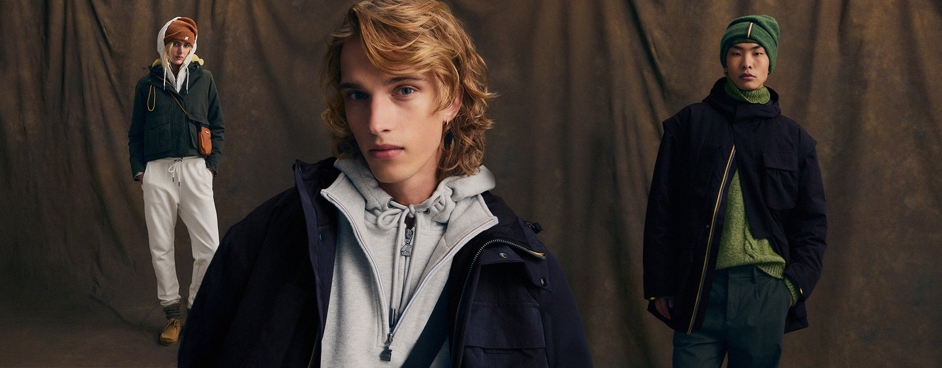 K-way: La sélection confort Le charme des matières naturelles rencontre la fonctionnalité