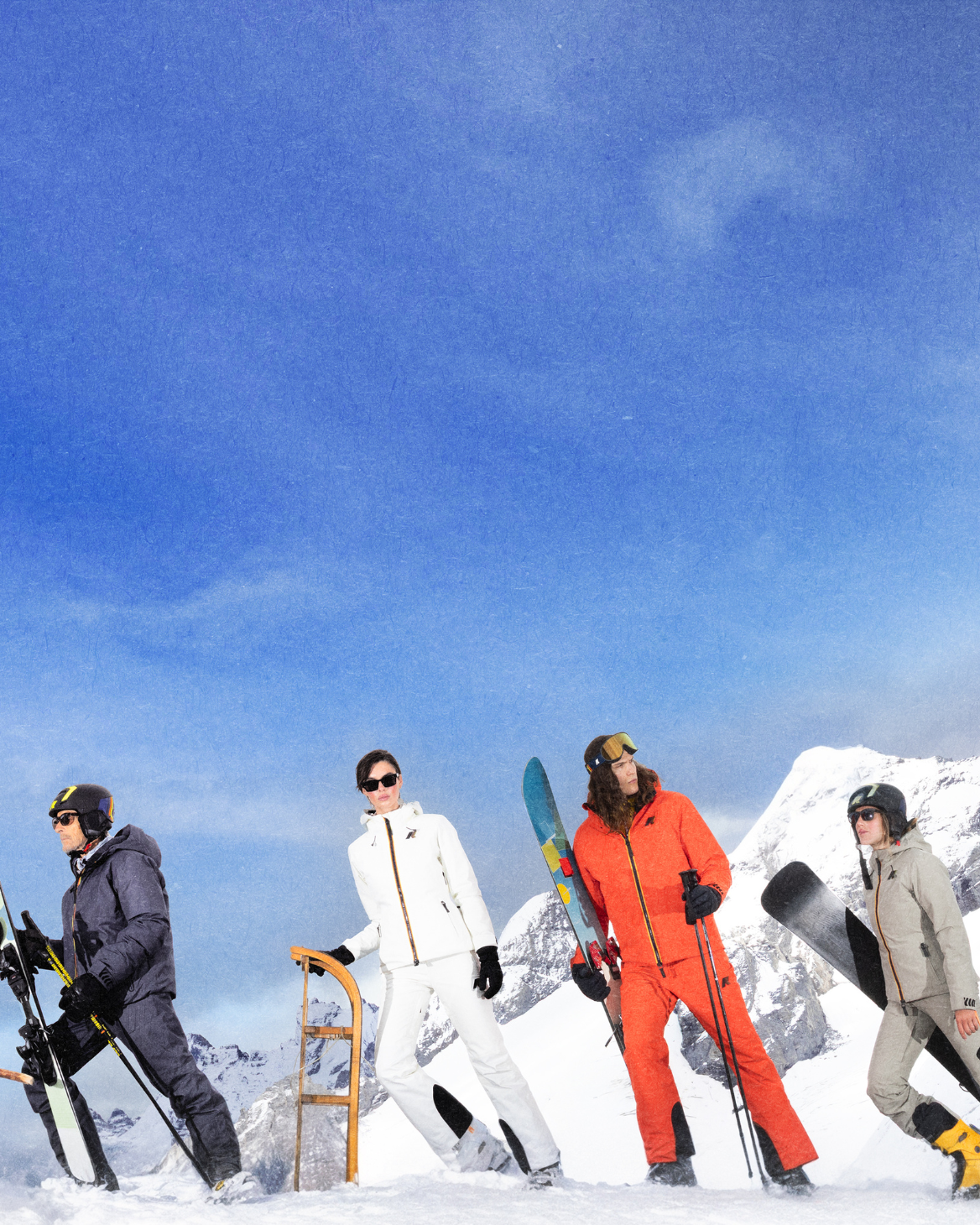 K-way: Collection Ski Au delà des pistes !