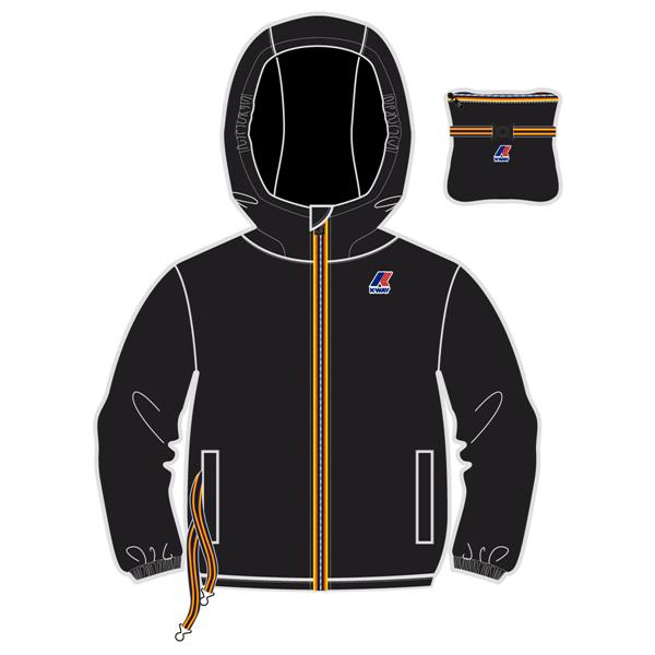 P. LE VRAI 4.0 CLAUDE WARM - Jackets - Mid - KID UNISEX - BLACK PURE