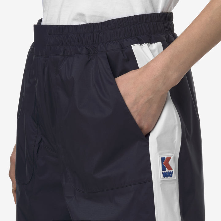 7002 BERMUDA - Shorts - Sport  Shorts - UNISEX - BLUE WHITE