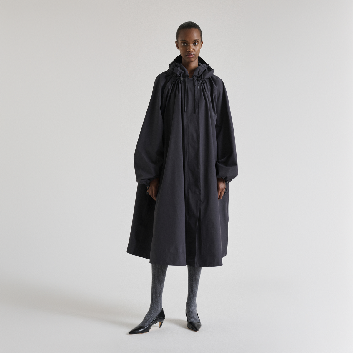 LE VRAI 2.1 AMIABLE GILLIAN SOEUR - Vestes - Long - Femme - Black Greyish