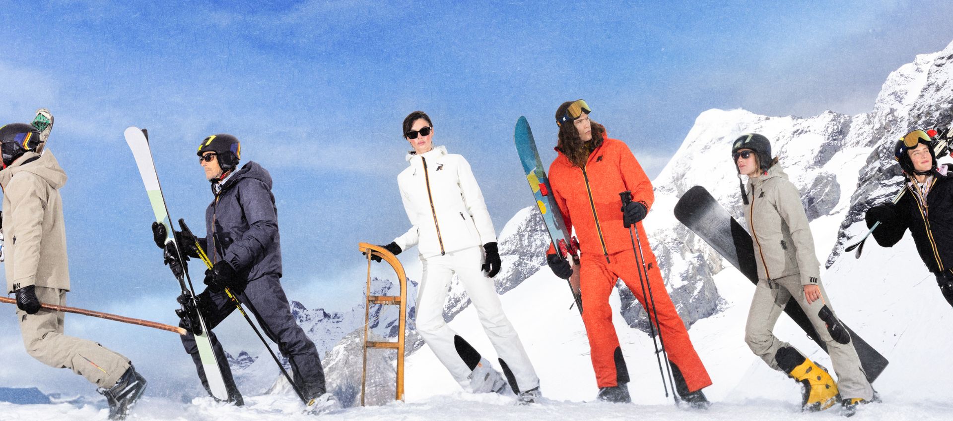 K-way: Au-delà des pistes COLLECTION SKI K-WAY