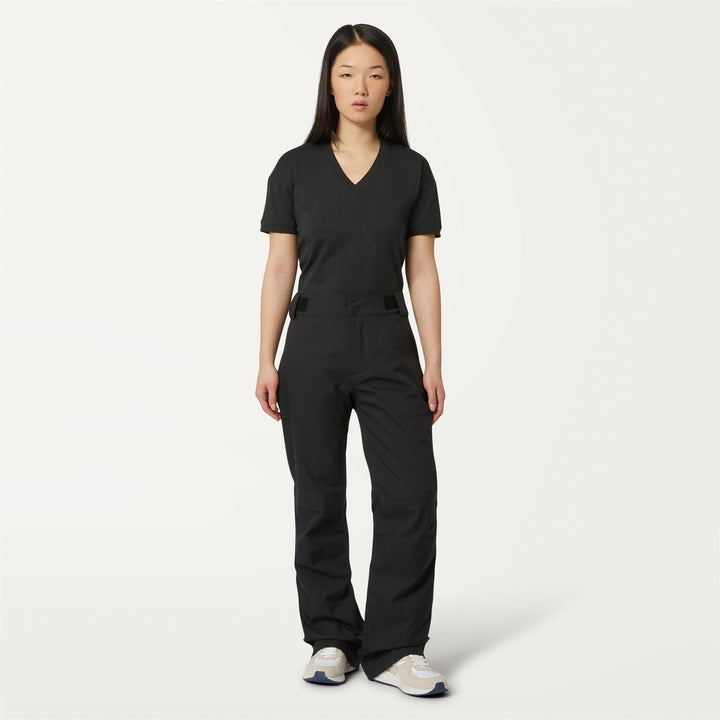 Noe Micro Twill - Pants - Sport Trousers - UNISEX - BLACK PURE