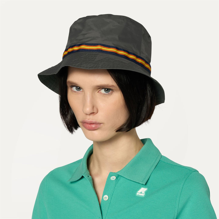 LE VRAI 3.0 PASCAL TAPE - Headwear - Hat - UNISEX - GREEN BLACKISH