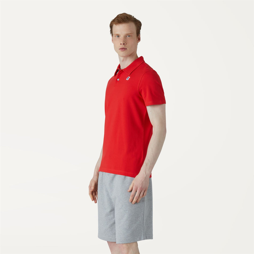 GREGOIRE TAPE - Polo Shirts - Polo - MAN - RED main