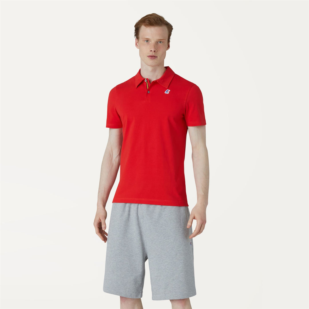 GREGOIRE TAPE - Polo Shirts - Polo - MAN - RED main
