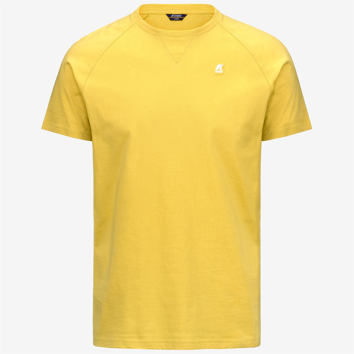 T-Shirts & Top_Man_EDWING_T-Shirt_Yellow Zafferano - Commercial 1