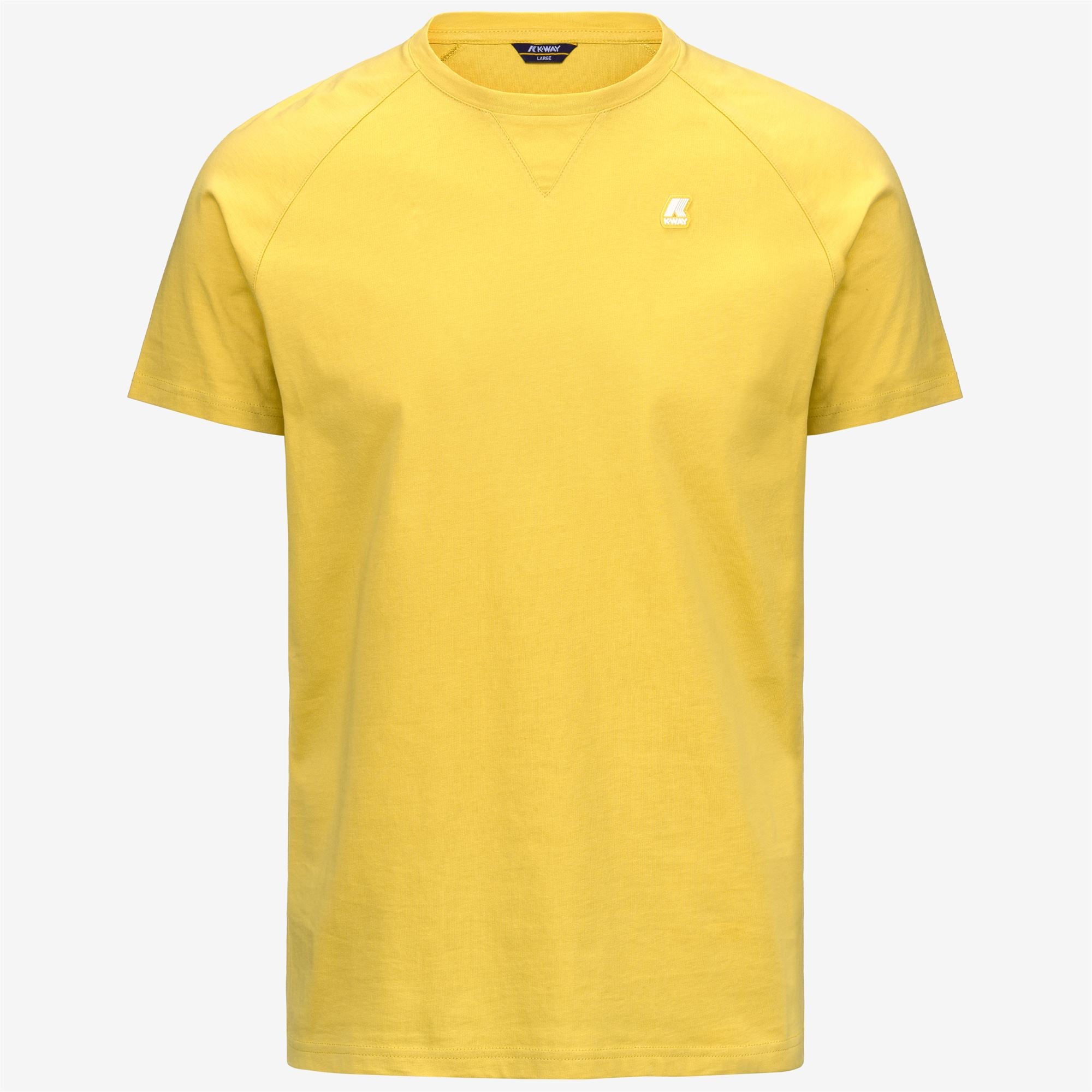 T-Shirts & Top_Man_EDWING_T-Shirt_Yellow Zafferano - Commercial 1