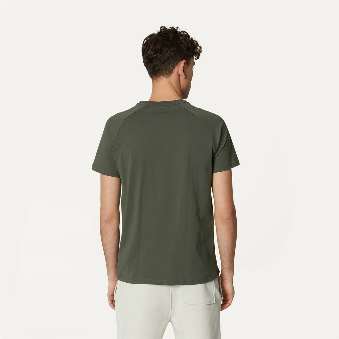 EDWING - T-ShirtsTop - T-Shirt - MAN - GREEN BLACKISH