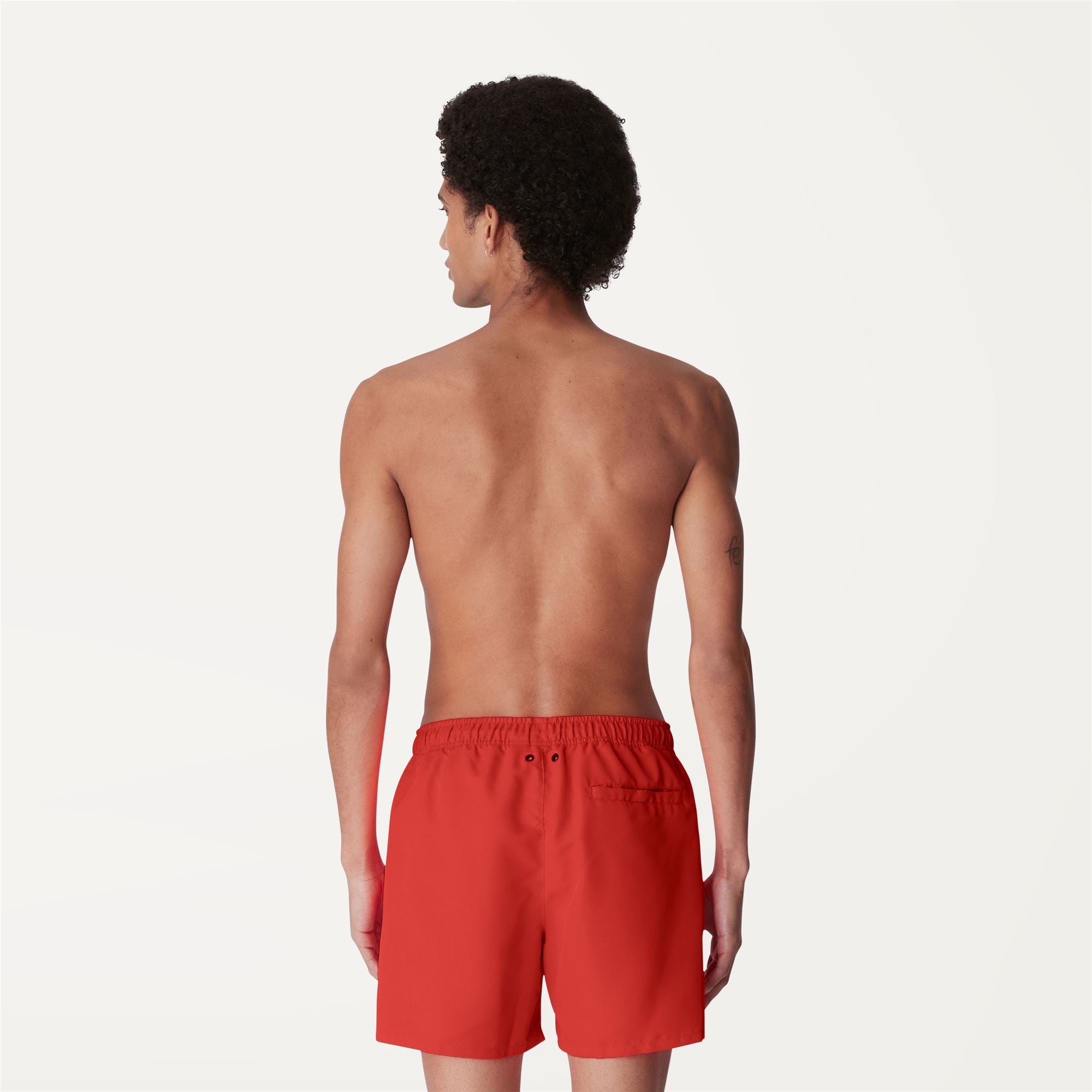 Short de Bain Homme Le Vrai Olivier Rouge Papavero | K-Way Officiel