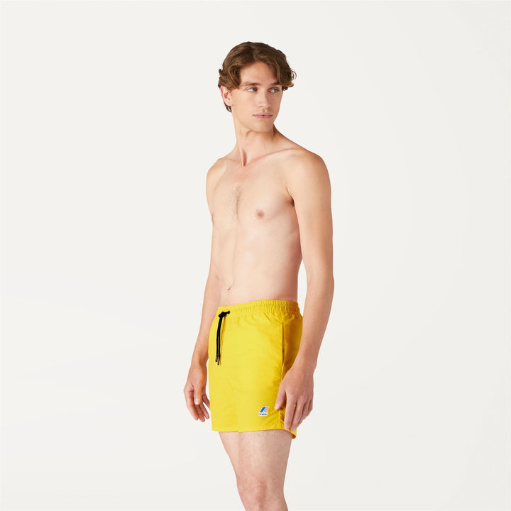 LE VRAI Olivier - Bathing Suits - Swimming Trunk - MAN - YELLOW DK