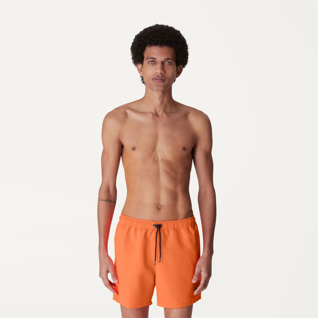LE VRAI Olivier - Bathing Suits - Swimming Trunk - MAN - ORANGE LT