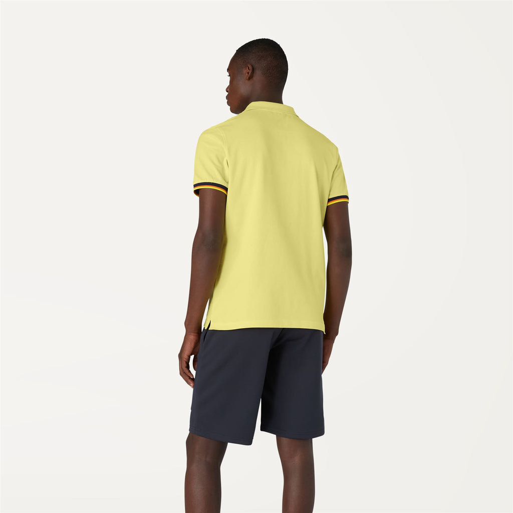 Polo Shirts_Man_VINCENT CONTRAST STRETCH_Polo_Yellow Sheen - Commercial 6