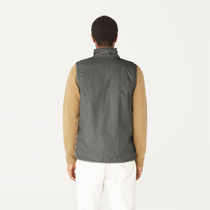 LE VRAI 3.0 ROULAND WARM - Jackets - Vest - UNISEX - GREEN BLACKISH