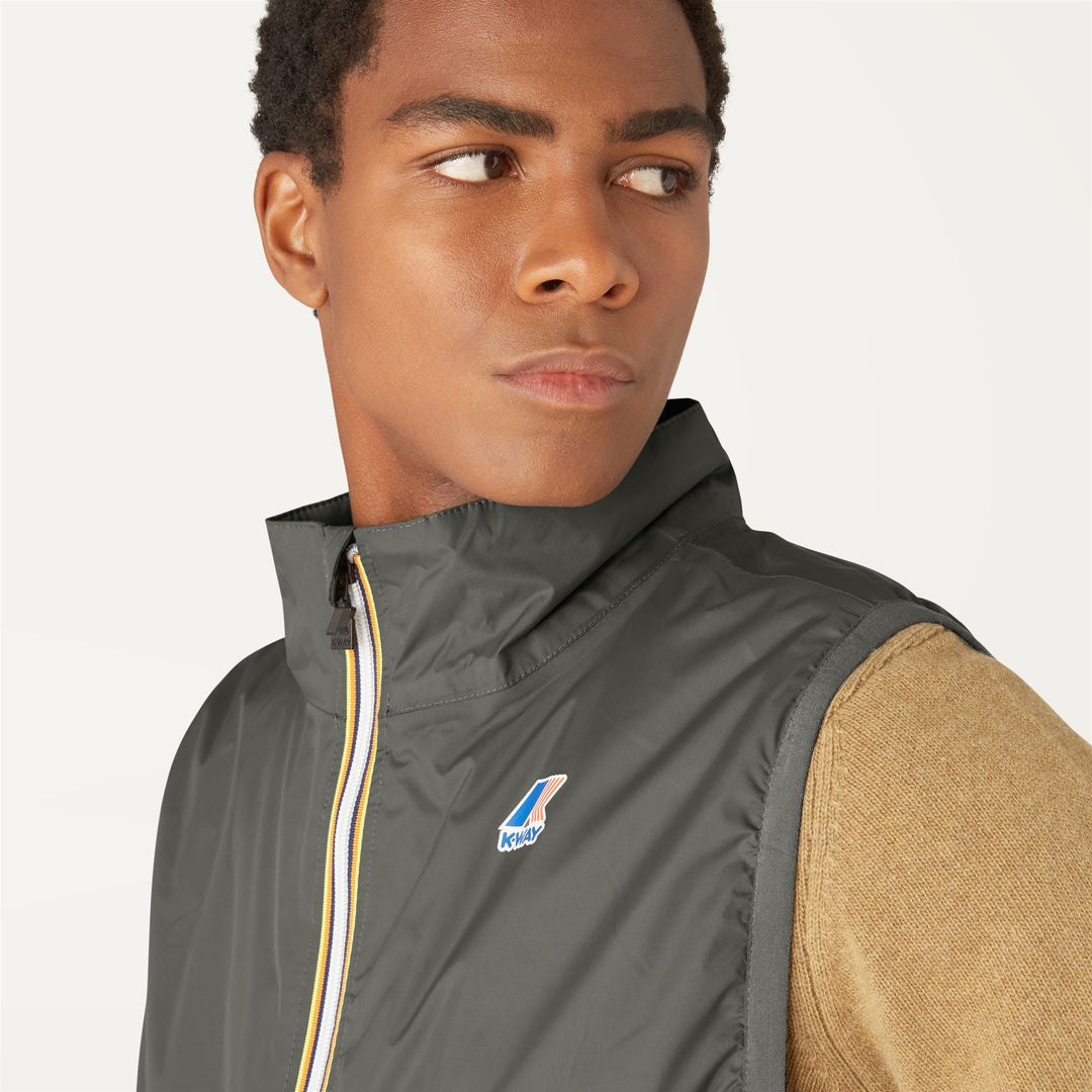 LE VRAI 3.0 ROULAND WARM - Jackets - Vest - UNISEX - GREEN BLACKISH