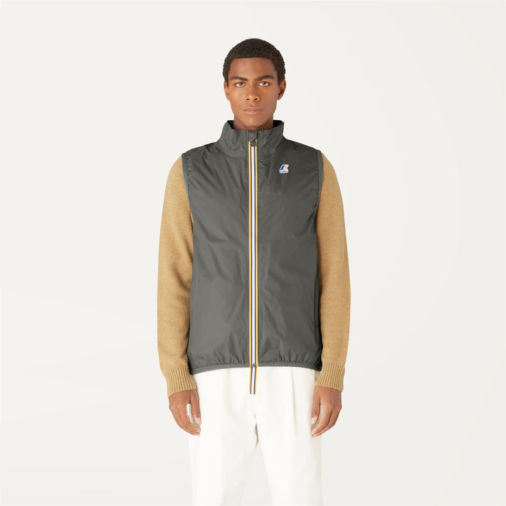 LE VRAI 3.0 ROULAND WARM - Jackets - Vest - UNISEX - GREEN BLACKISH