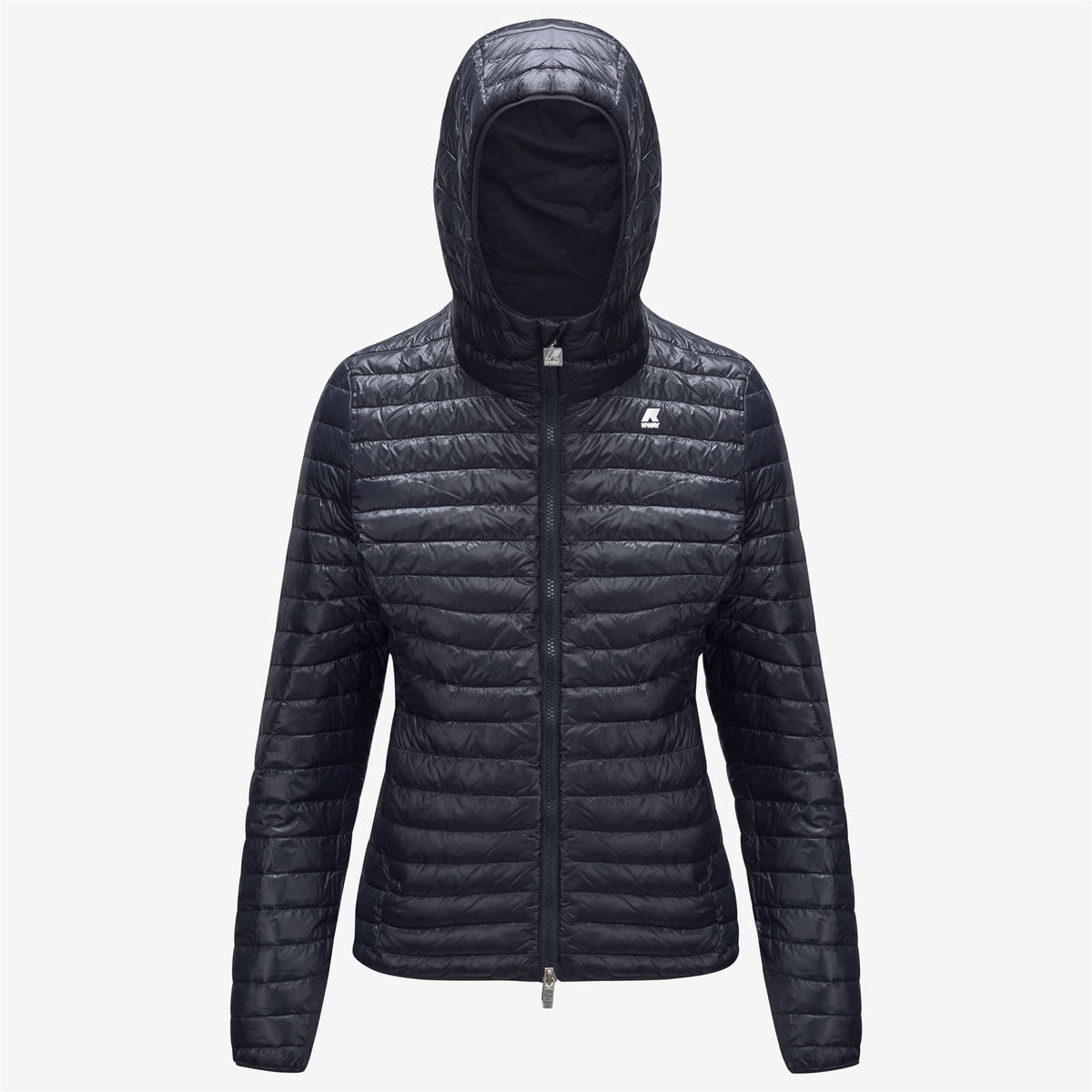 Jackets_Woman_LILY THERMO LIGHT DOUBLE_Short_Blue Depth - Commercial 2