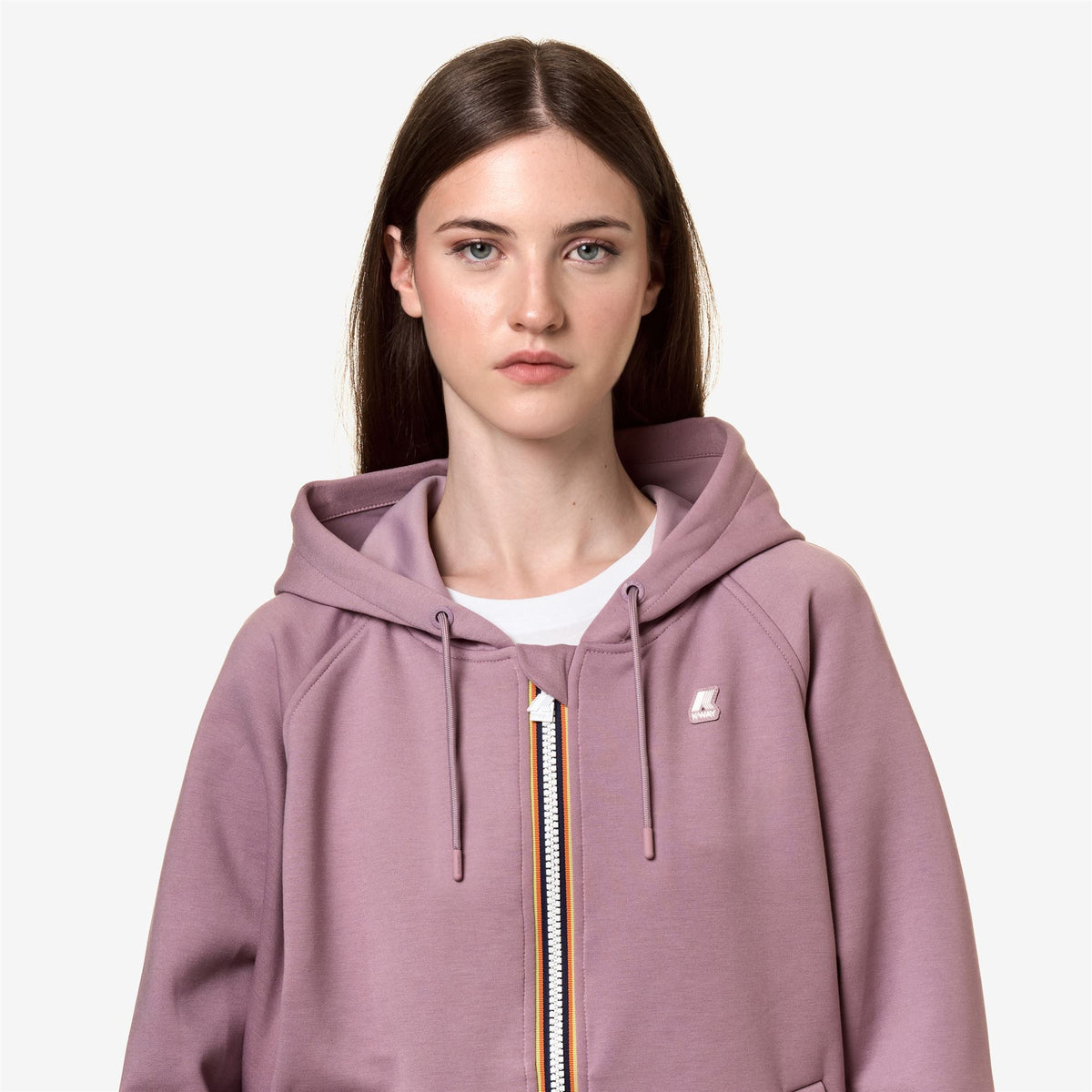 Fleece_Woman_LYDIE LIGHT SPACER_Jacket_Violet Dusty - Commercial 7