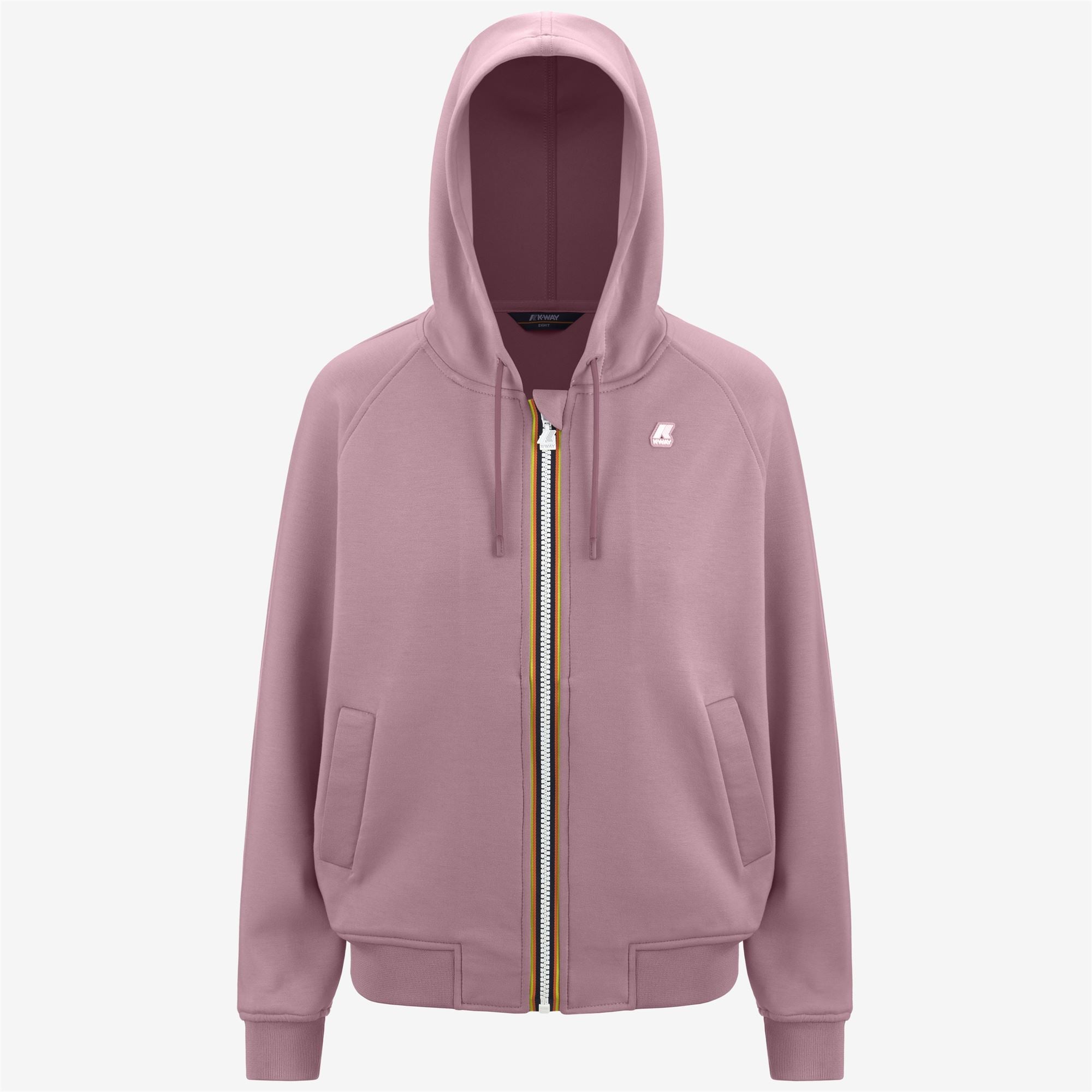 Fleece_Woman_LYDIE LIGHT SPACER_Jacket_Violet Dusty - Commercial 1