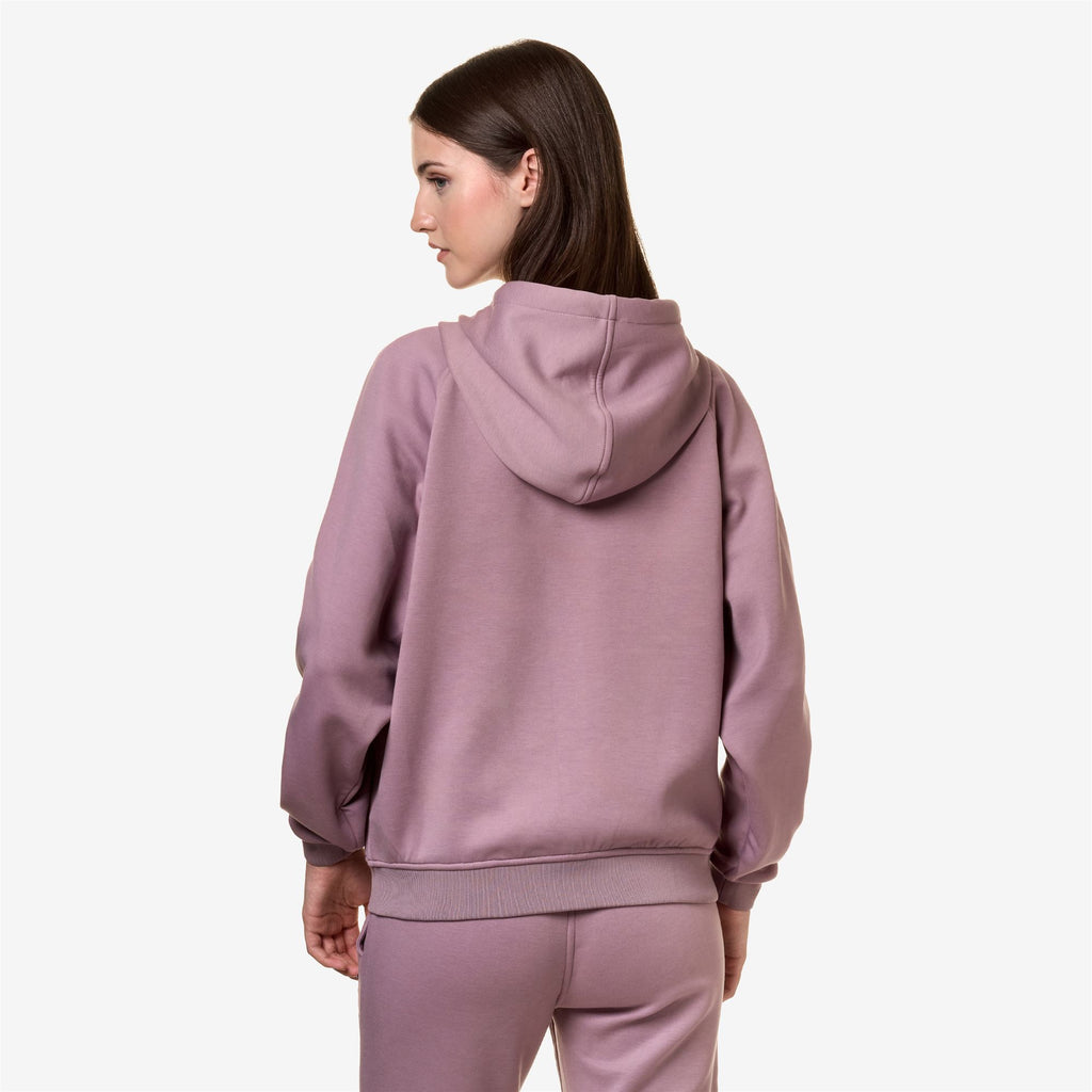 Fleece_Woman_LYDIE LIGHT SPACER_Jacket_Violet Dusty - Commercial 6