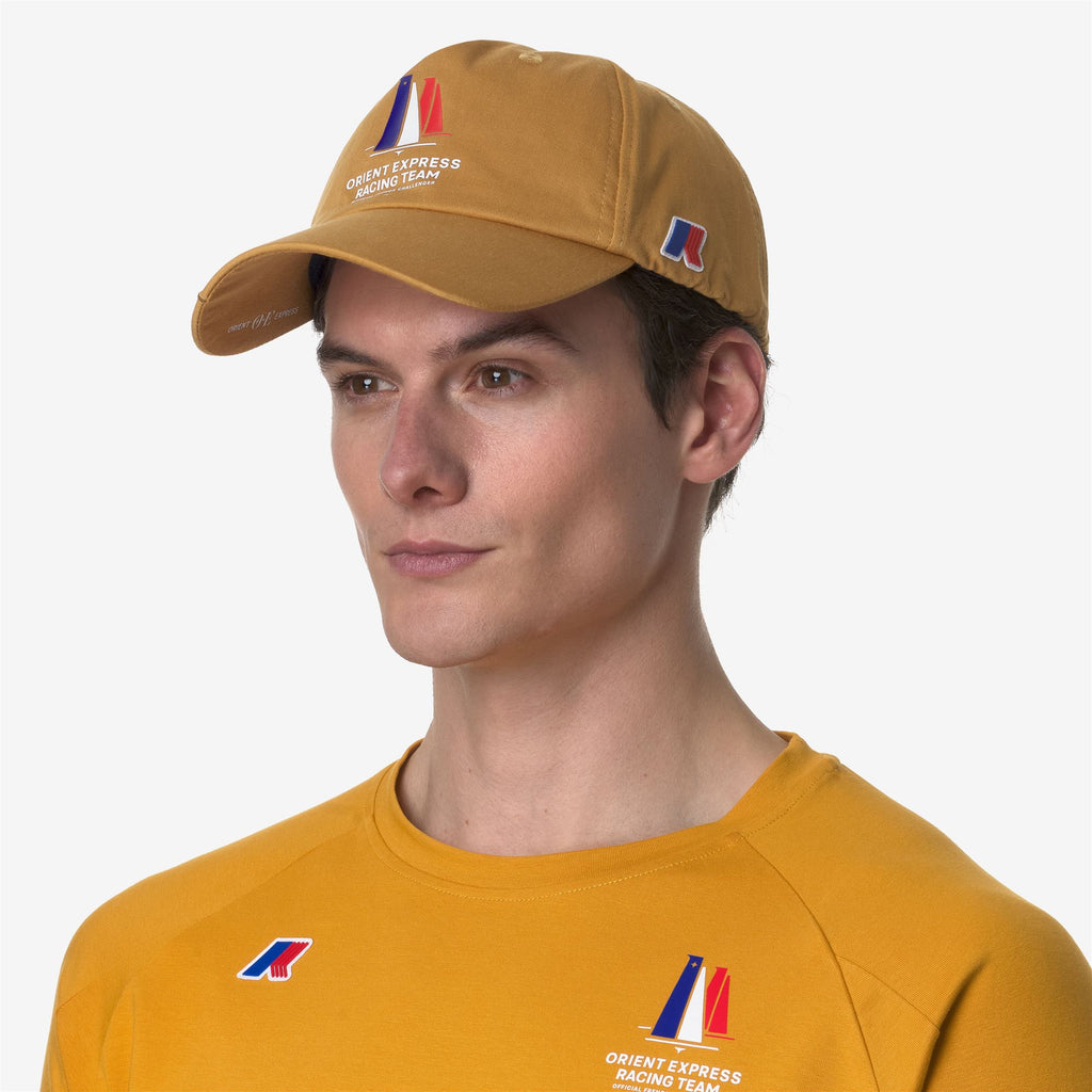 Headwear_UNISEX_ROBERTY ORIENT EXPRESS TEAM AC_Cap_Yellow Sunflower - Commercial 4