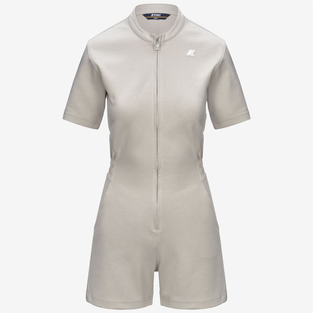 Sport Suits_WOMAN_ODET INTERLOCK_Tracksuit_BEIGE LT - Commercial 1