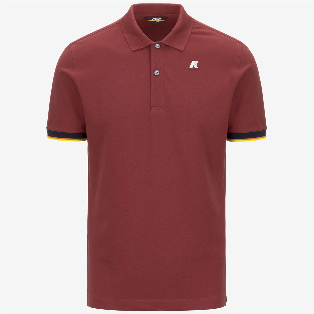 Polo Shirts_MAN_VINCENT PIQUE_Polo_Red Jasper - Commercial 1
