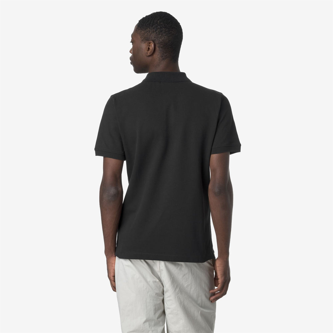 VINNIE PIQUE - Polo Shirts - Polo - MAN - BLACK PURE
