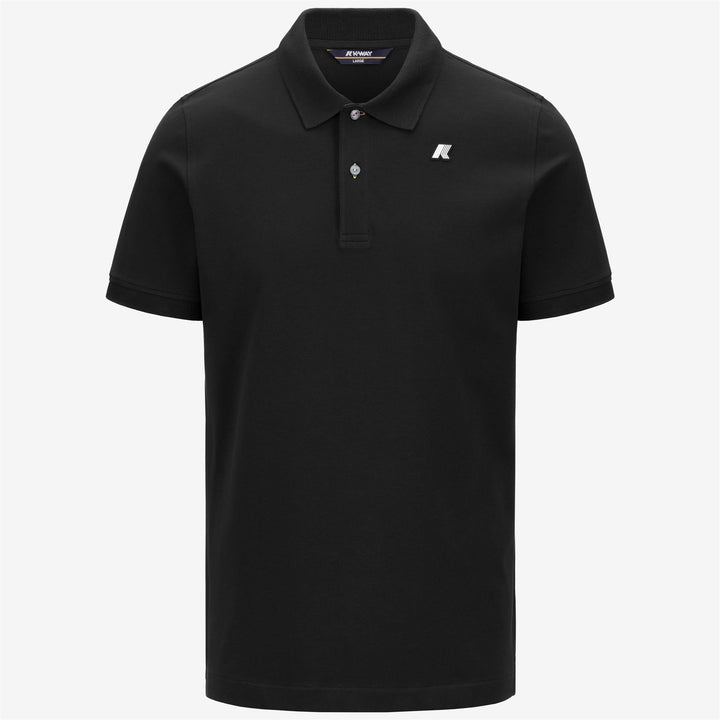 VINNIE PIQUE - Polo Shirts - Polo - MAN - BLACK PURE