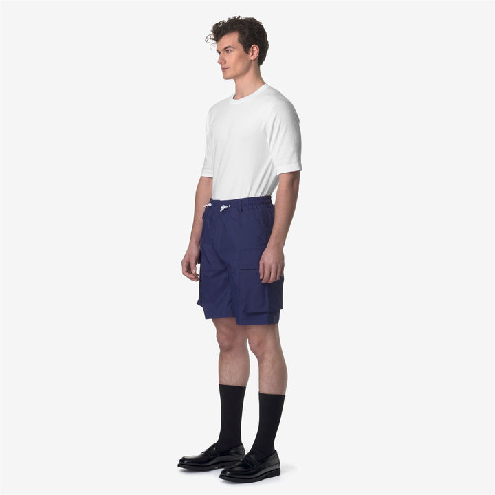 LEO-SHELL - Shorts - Sport Shorts - UNISEX - BLUE MD COBALT