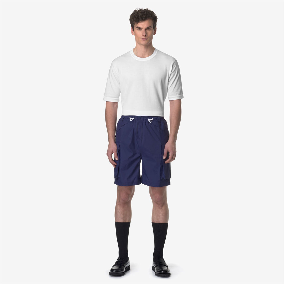 LEO-SHELL - Shorts - Sport Shorts - UNISEX - BLUE MD COBALT