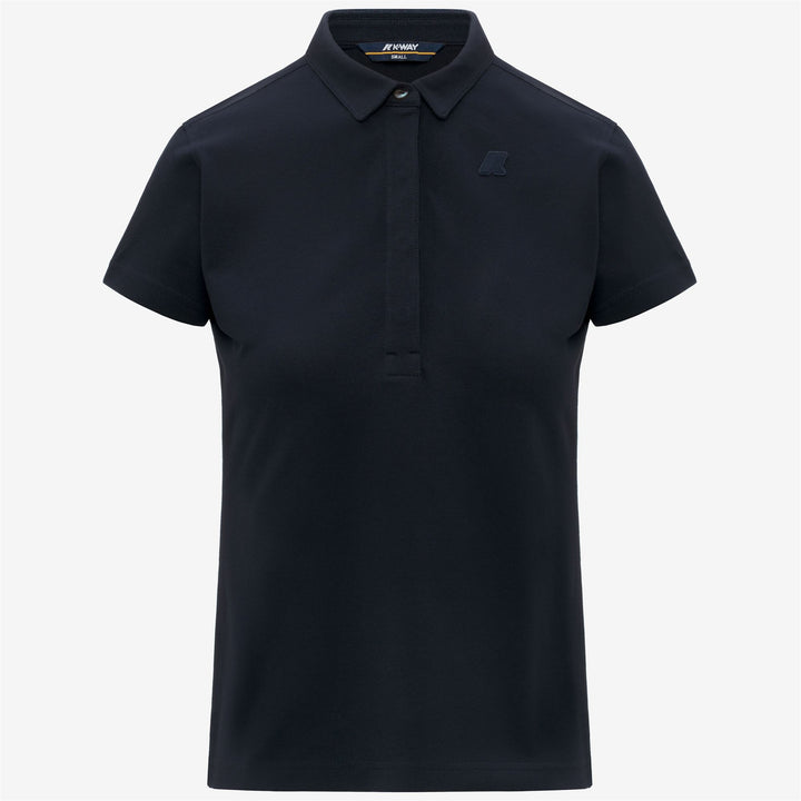 AMEDEA PIQUE SLIM - Polos - Polo - Femme - Blue Depth 1